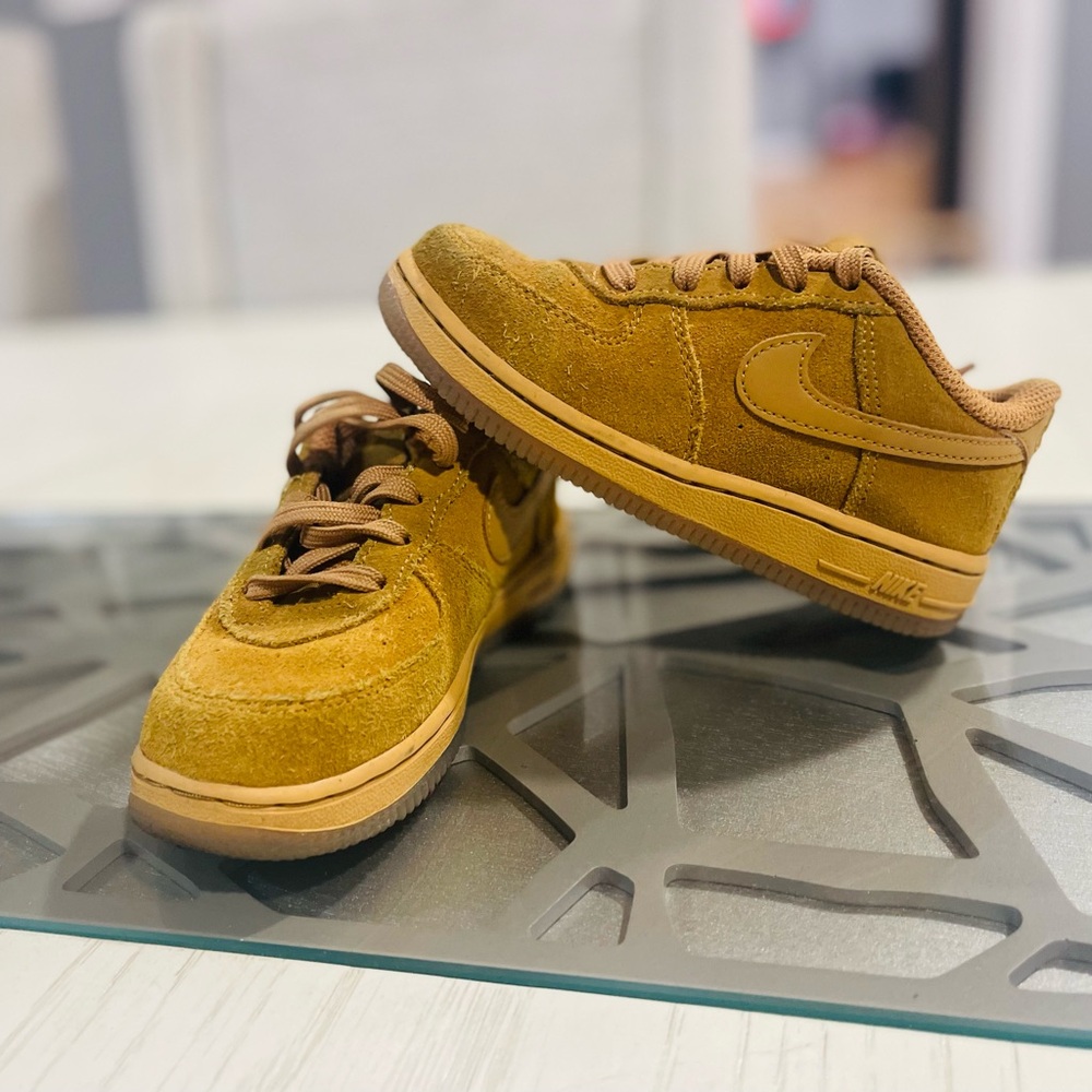 Nike Kids Tan Sneakers